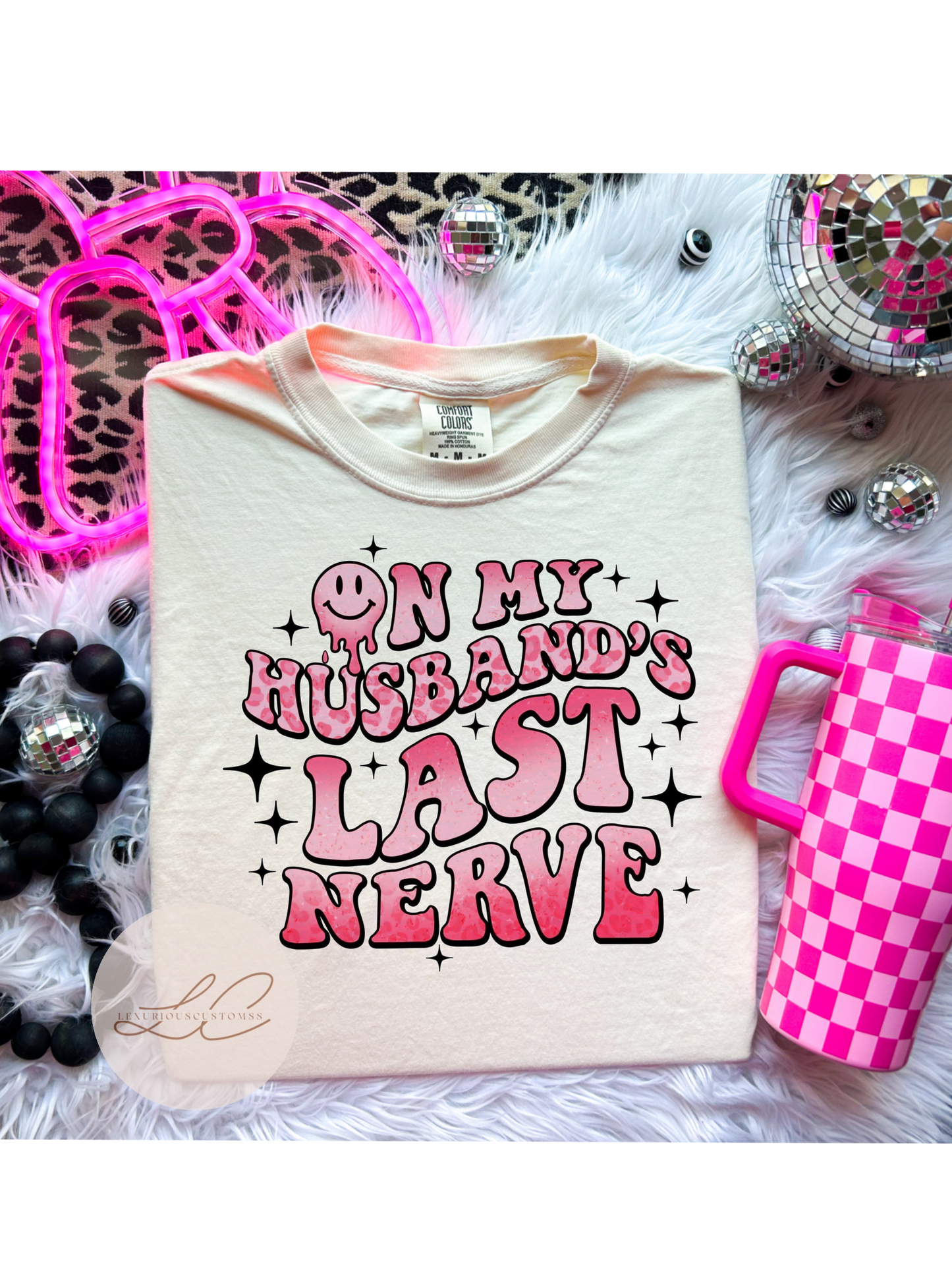 On My Husband’s Last Nerve Shirt