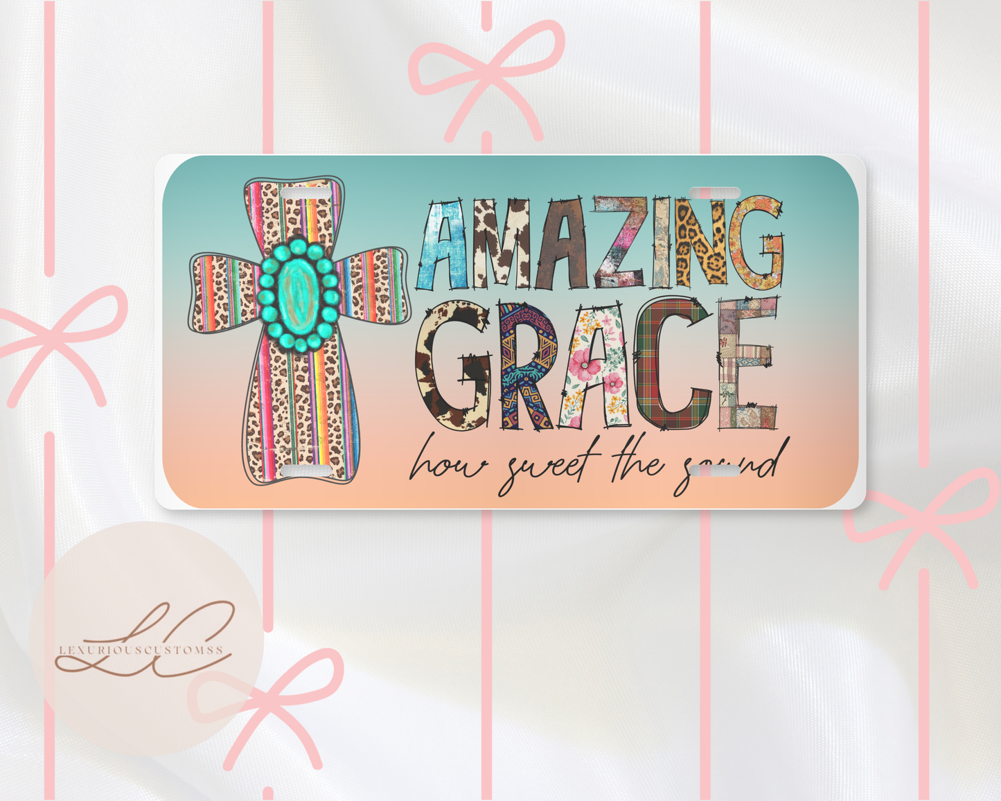 Amazing Grace Plate