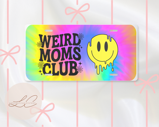 Weird Moms Club Plate
