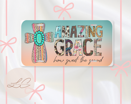 Amazing Grace Plate