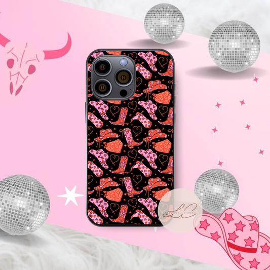Black Western Valentines Case