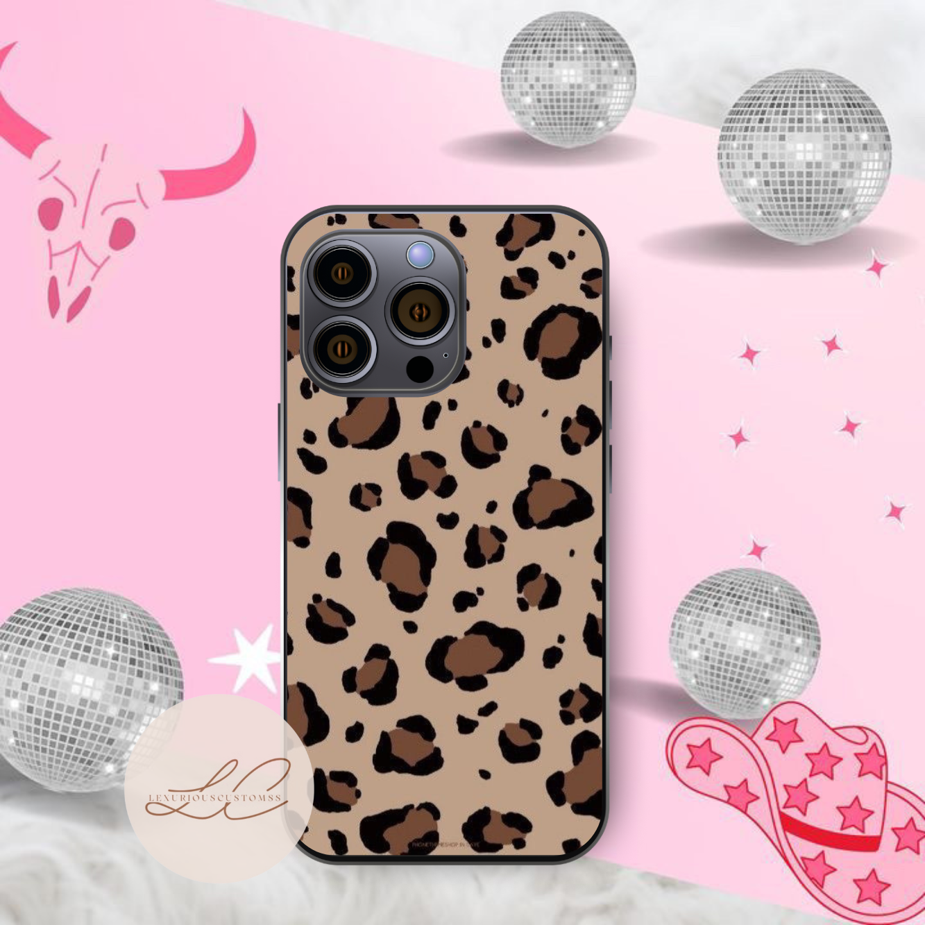 Brown Cheetah Case