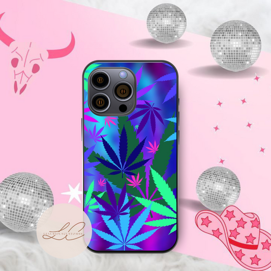 Multi colored “plant” Case