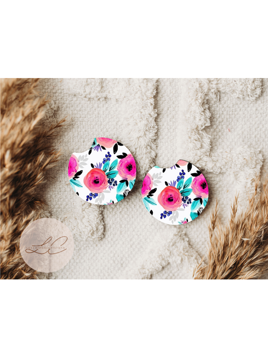 Floral Coasters