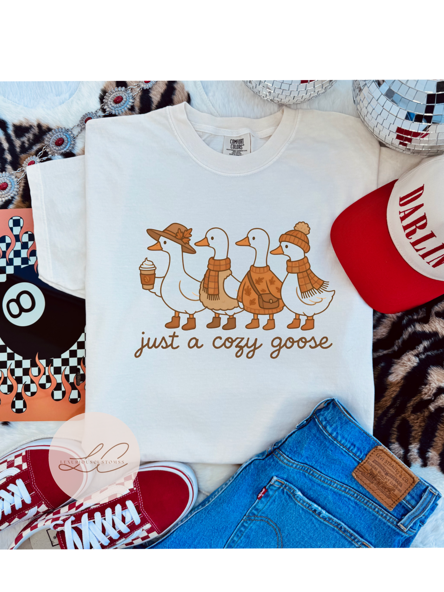 Just a Cozy Goose Shirt