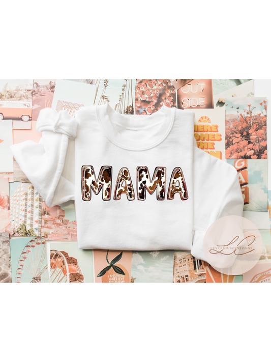 CowPrint MAMA sweatshirt