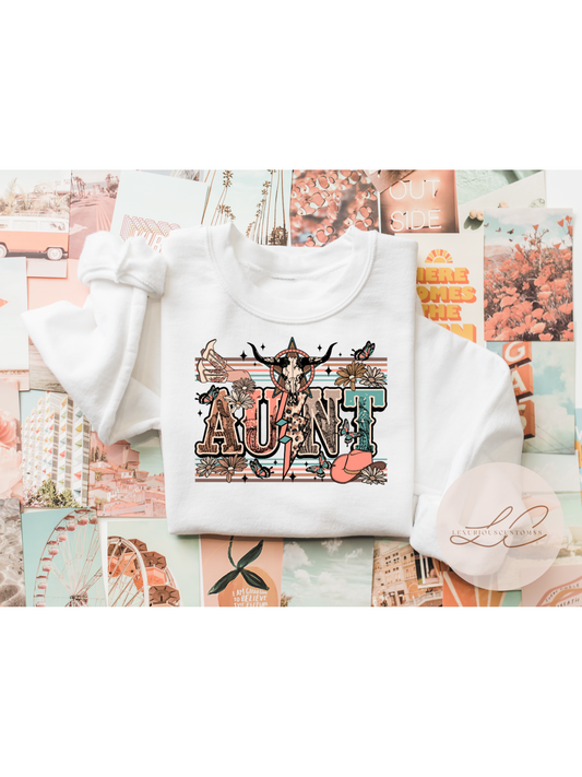 Aunt Western Sweatshirt